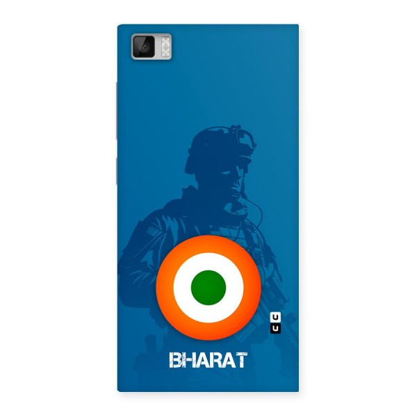 Bharat Commando Back Case for Mi3