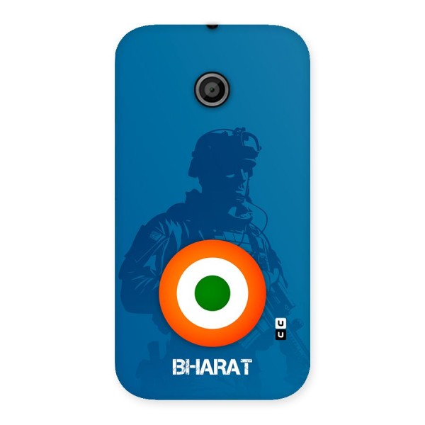 Bharat Commando Back Case for Moto E