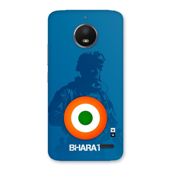 Bharat Commando Back Case for Moto E4