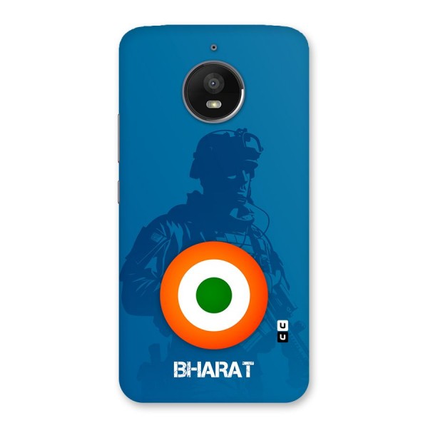 Bharat Commando Back Case for Moto E4 Plus