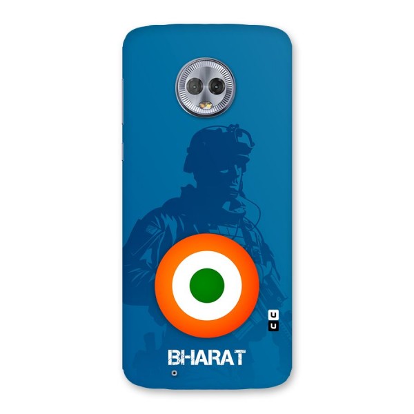 Bharat Commando Back Case for Moto G6