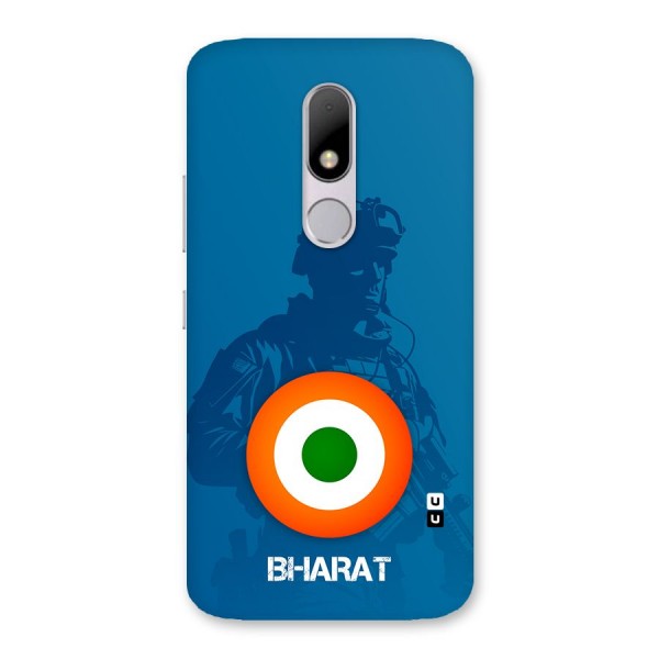 Bharat Commando Back Case for Moto M