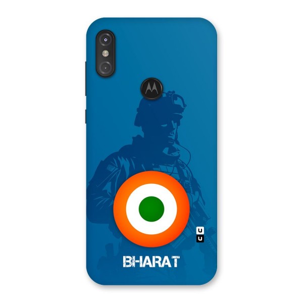 Bharat Commando Back Case for Motorola One Power