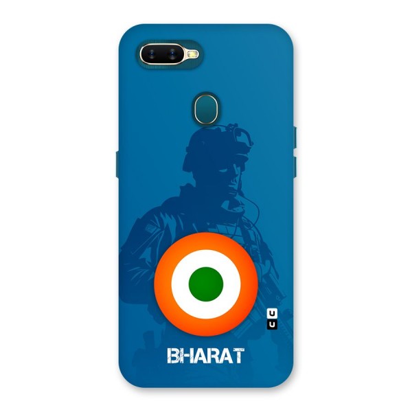 Bharat Commando Back Case for Oppo A12