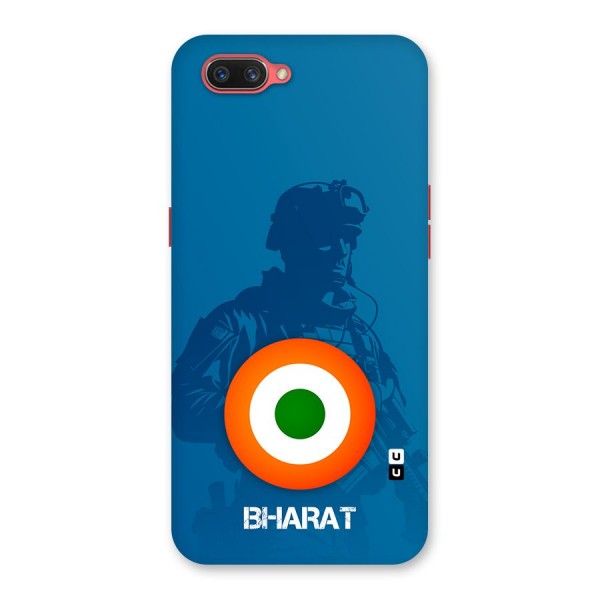 Bharat Commando Back Case for Oppo A3s