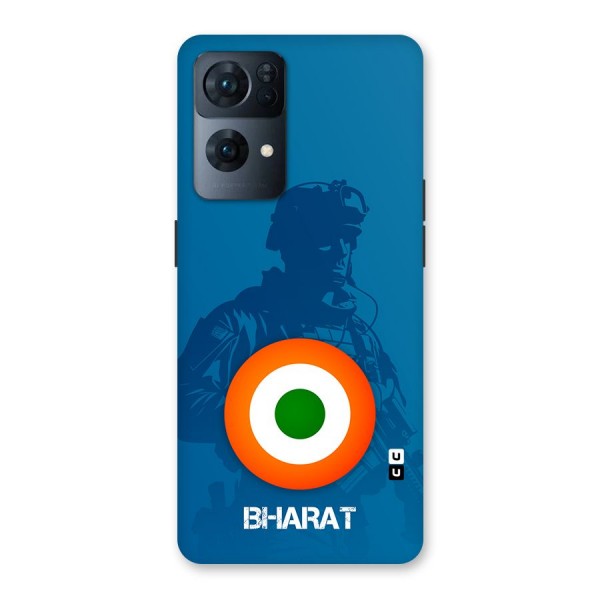 Bharat Commando Back Case for Oppo Reno7 Pro 5G