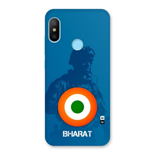 Bharat Commando Back Case for Redmi 6 Pro