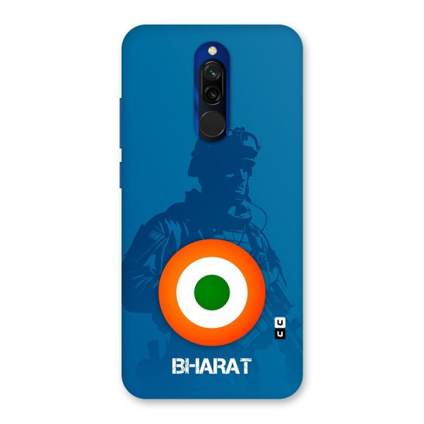 Bharat Commando Back Case for Redmi 8