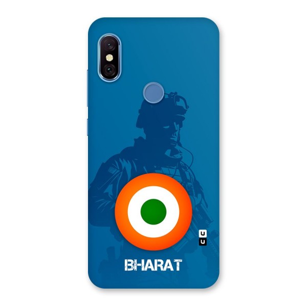 Bharat Commando Back Case for Redmi Note 6 Pro