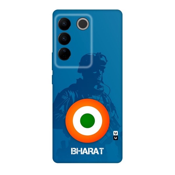 Bharat Commando Back Case for Vivo V27