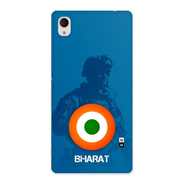 Bharat Commando Back Case for Xperia M4 Aqua