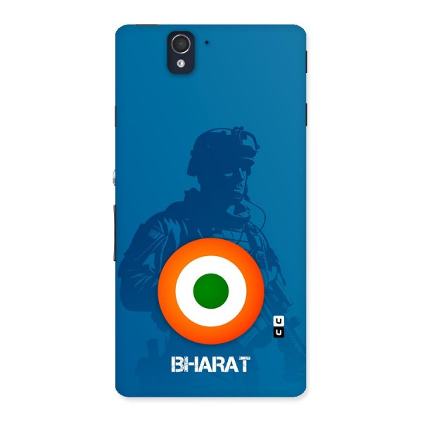 Bharat Commando Back Case for Xperia Z