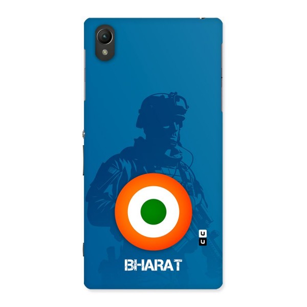 Bharat Commando Back Case for Xperia Z1