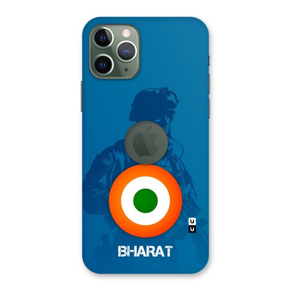 Bharat Commando Back Case for iPhone 11 Pro Logo Cut