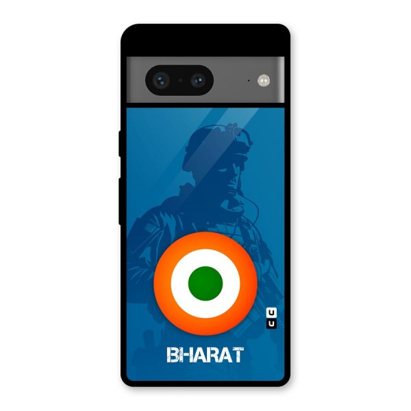 Bharat Commando Glass Back Case for Google Pixel 7