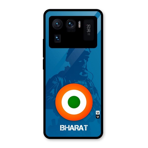 Bharat Commando Glass Back Case for Mi 11 Ultra