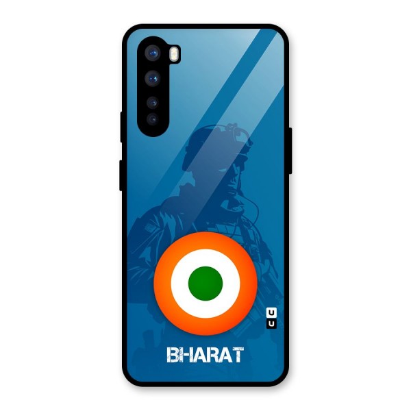 Bharat Commando Glass Back Case for OnePlus Nord