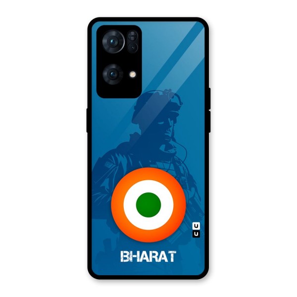 Bharat Commando Glass Back Case for Oppo Reno7 Pro 5G