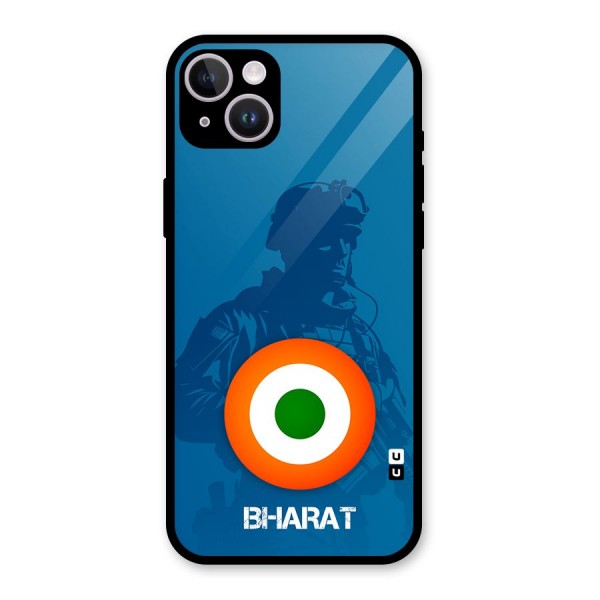 Bharat Commando Glass Back Case for iPhone 14 Plus