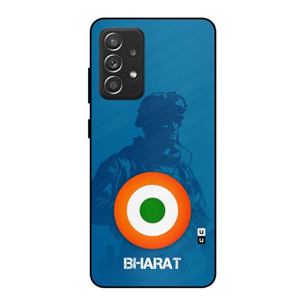 Bharat Commando Metal Back Case for Galaxy A52s 5G