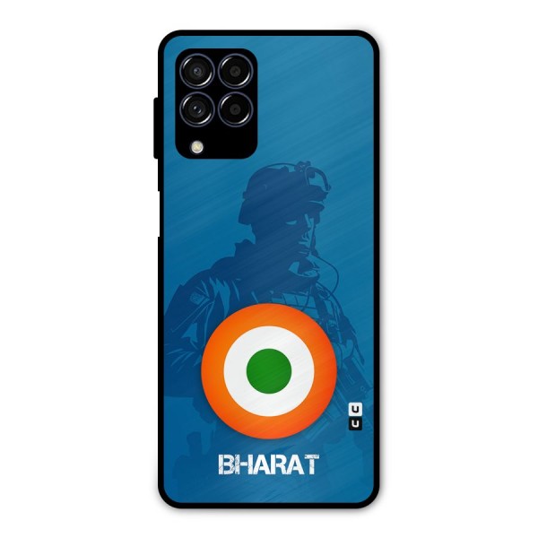 Bharat Commando Metal Back Case for Galaxy M53 5G