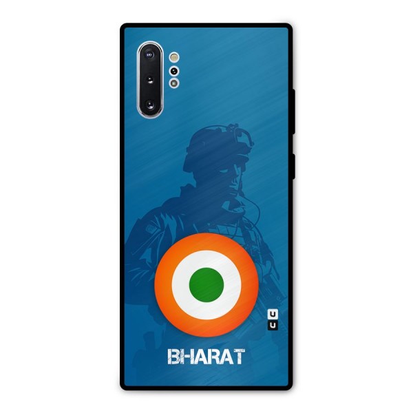 Bharat Commando Metal Back Case for Galaxy Note 10 Plus