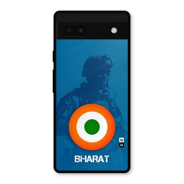 Bharat Commando Metal Back Case for Google Pixel 6a