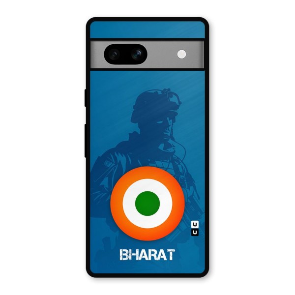 Bharat Commando Metal Back Case for Google Pixel 7a