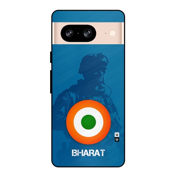 Bharat Commando Metal Back Case for Google Pixel 8