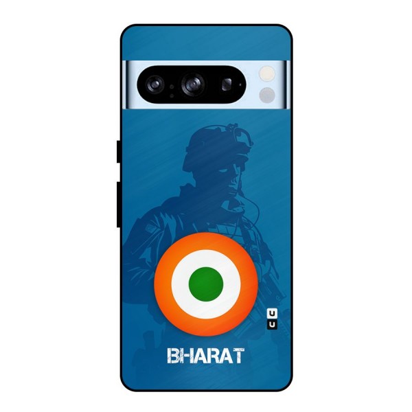 Bharat Commando Metal Back Case for Google Pixel 8 Pro