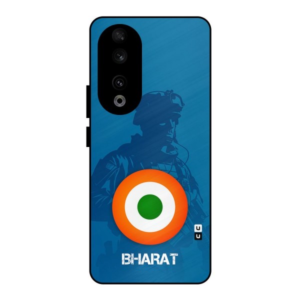 Bharat Commando Metal Back Case for Honor 90