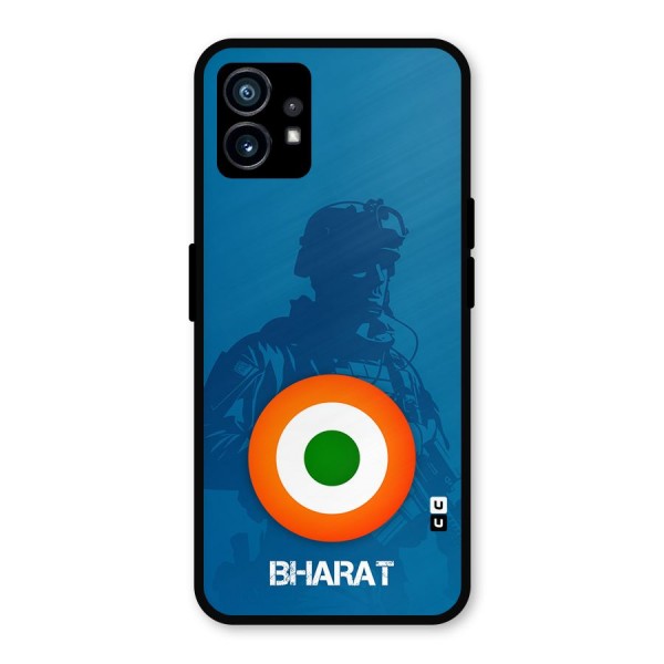 Bharat Commando Metal Back Case for Nothing Phone 1