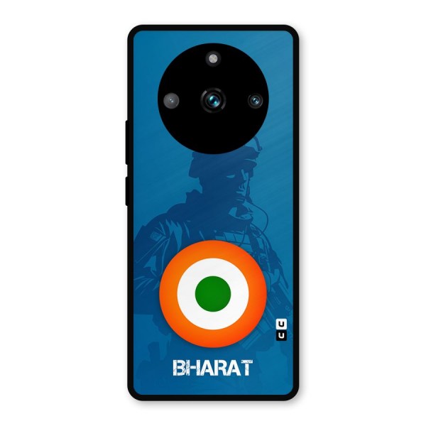 Bharat Commando Metal Back Case for Realme 11 Pro