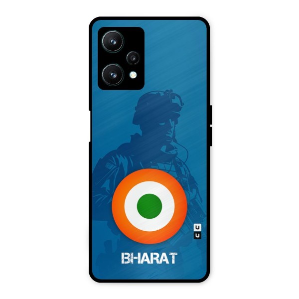 Bharat Commando Metal Back Case for Realme 9 Pro 5G