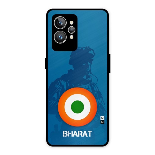 Bharat Commando Metal Back Case for Realme GT2 Pro