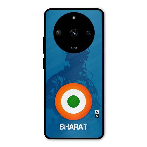 Bharat Commando Metal Back Case for Realme Narzo 60 5G