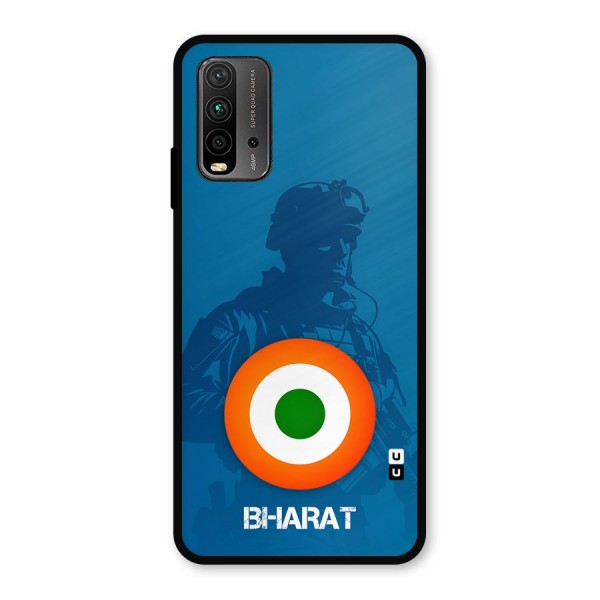 Bharat Commando Metal Back Case for Redmi 9 Power