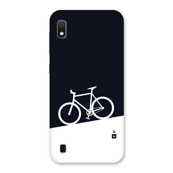 Bicycle Minimal Art Back Case for Galaxy A10