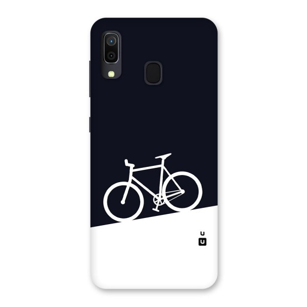 Bicycle Minimal Art Back Case for Galaxy A20