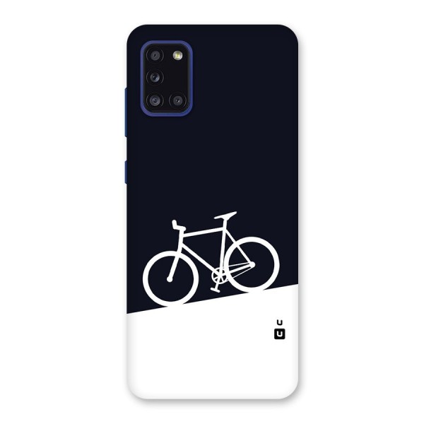 Bicycle Minimal Art Back Case for Galaxy A31