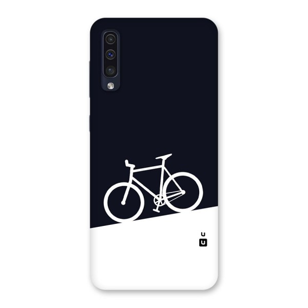 Bicycle Minimal Art Back Case for Galaxy A50