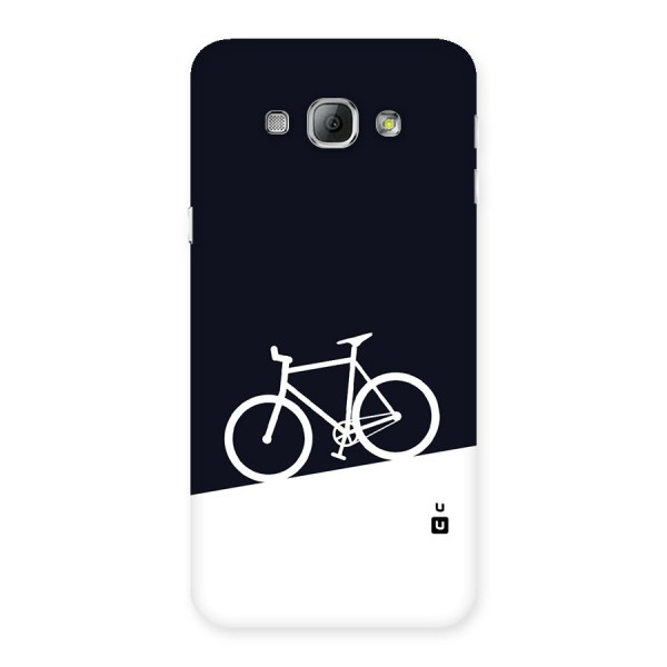 Bicycle Minimal Art Back Case for Galaxy A8