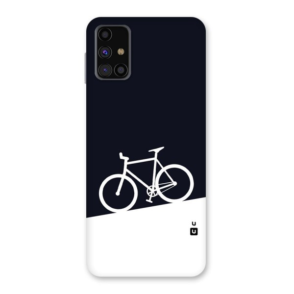 Bicycle Minimal Art Back Case for Galaxy M31s