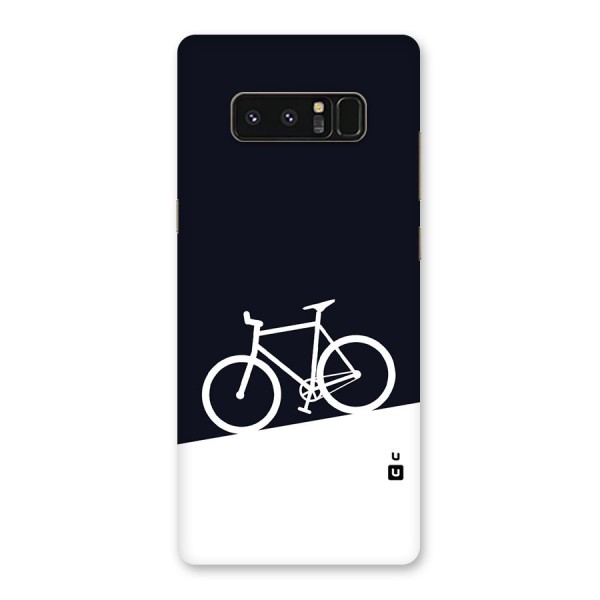 Bicycle Minimal Art Back Case for Galaxy Note 8