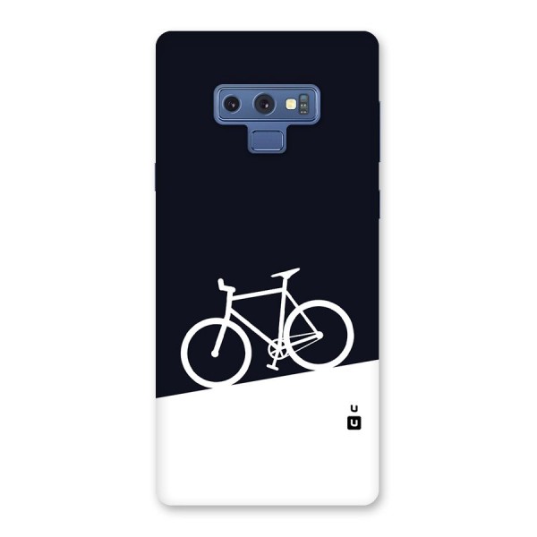 Bicycle Minimal Art Back Case for Galaxy Note 9