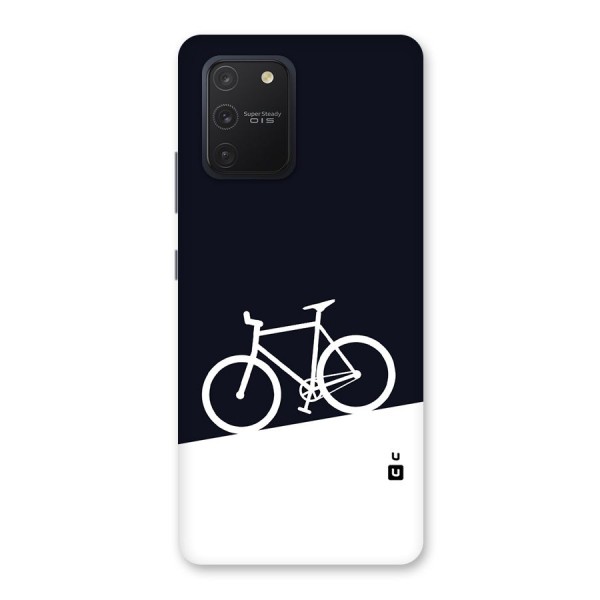 Bicycle Minimal Art Back Case for Galaxy S10 Lite