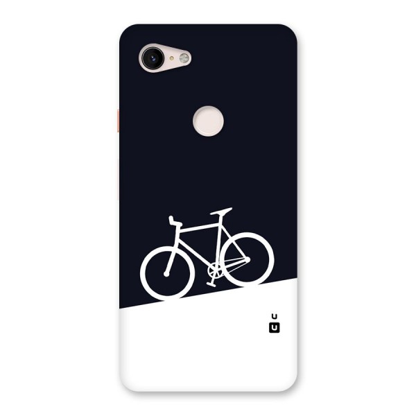 Bicycle Minimal Art Back Case for Google Pixel 3 XL