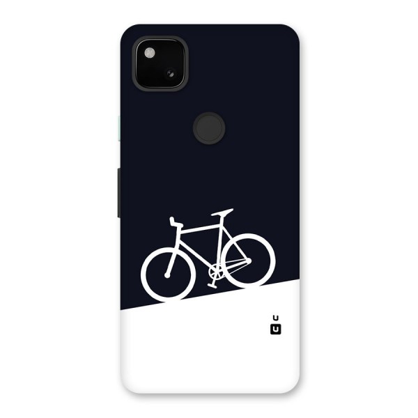 Bicycle Minimal Art Back Case for Google Pixel 4a