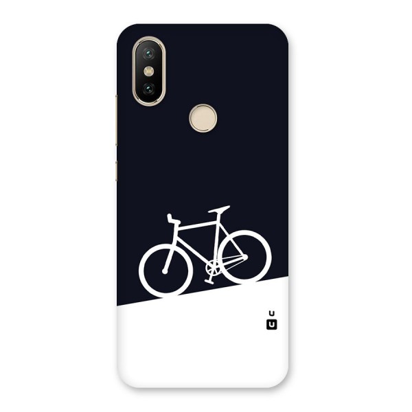 Bicycle Minimal Art Back Case for Mi A2