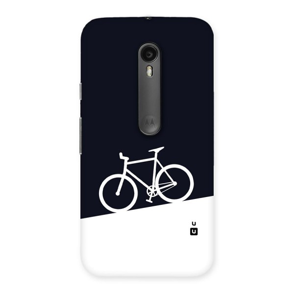 Bicycle Minimal Art Back Case for Moto G3